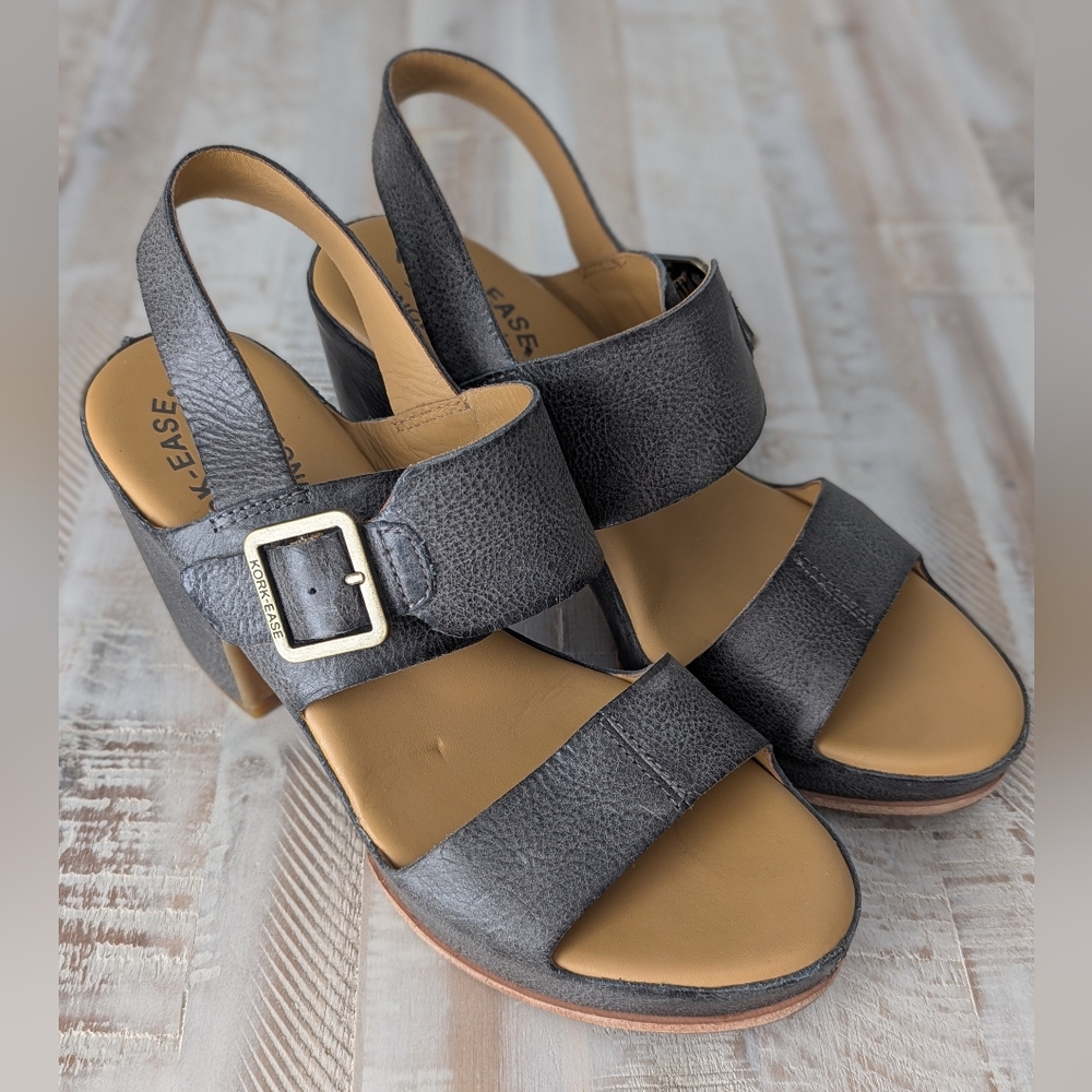 KORK-EASE San Carlos Platform Sandals, Size 8